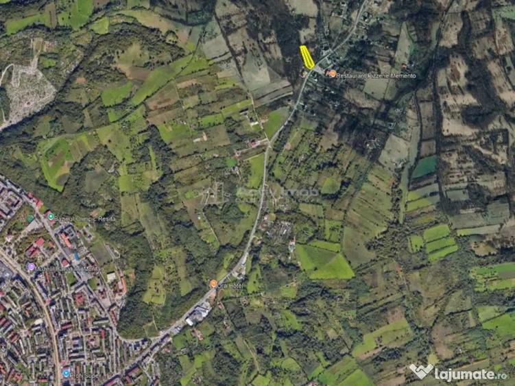 Resita, Terenuri Intravilane 2000 Mp., 20 Euro/Mp., Calea Ca - 16