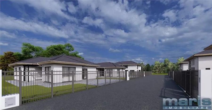 De vanzare case noi cuplate in Livezeni P+etaj - 1