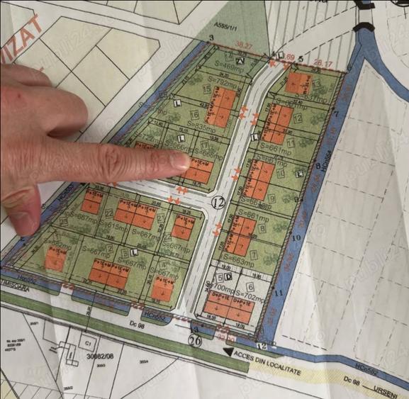 PROPRIETAR – Vând teren intravilan Urseni / Mosnita Noua - 2