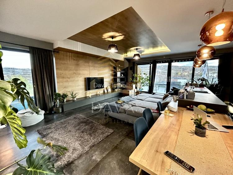 Penthouse 3 camere de inchiriat | Borhanci | Terasa 45mp | Parcare dubla