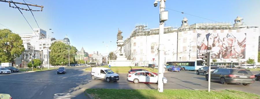 Piata Universitatii, spatiu comercial stradal, 50 mp, vad comercial foarte bun