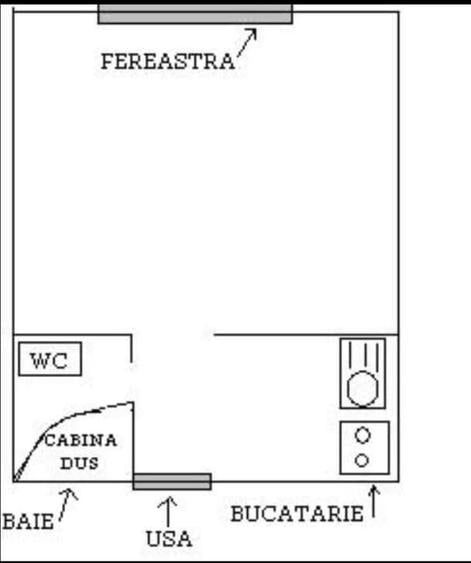 Garsonieră în Podu Roș