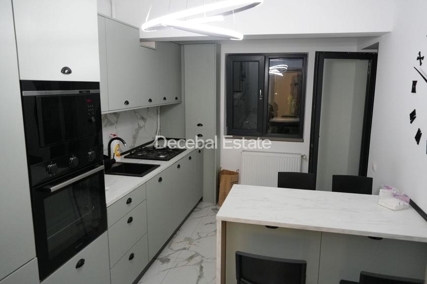 Apartament cu 3 camere decomandat, mobilat în Rahova