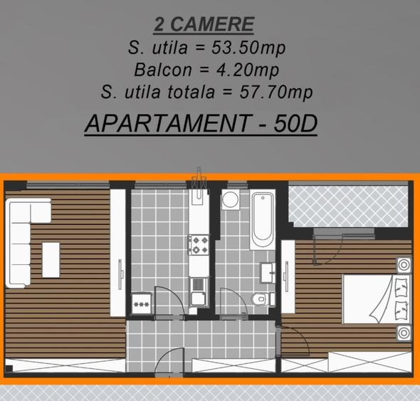 Apartament 2 camere, locație excelentă, 1 min de STB – ideal pentru locuit - 9