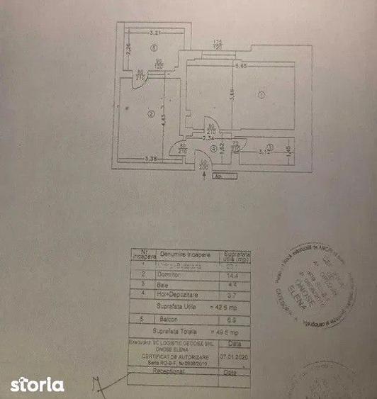 Apartament cu 2 camere decomandat, mobilat în Apărătorii Patriei — fotografia 3