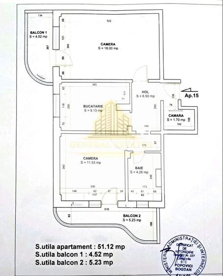 Apartament decomandat 2 camere | Etaj 3/8 |Brașov - 10