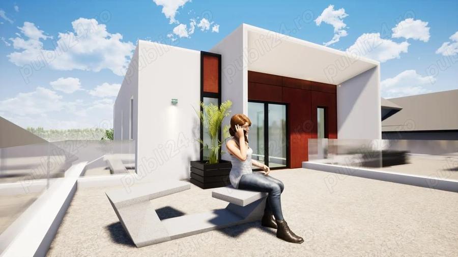 Zona parcului Regina Maria casa noua, P+E, s.c. 185 mp, semifinisata - 1