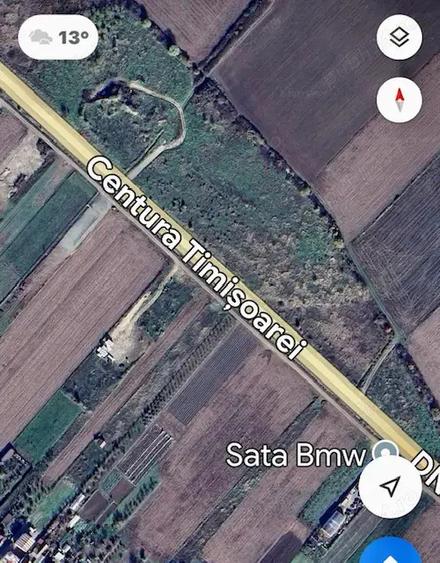 Inchiriez teren 2000 m2, centura Aeroport Timisoara - 1