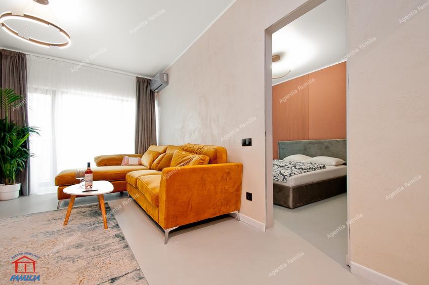 3-room River view apartment for rent Galati, Faleza, Riviera building - 15