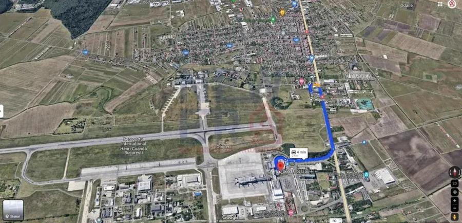 Oportunitate, teren constructie Hala/industrial in zona Aeroportului Otopeni - 5