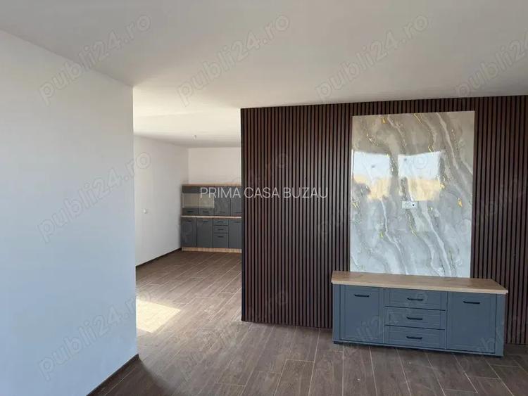 Casa noua comuna Posta Calnau BZ 90mp utili finisaje moderne Pret: 83.000
