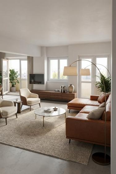 Apartament 2 camere, vedere panoramică Rond Alba Iulia, etaj 13 | Comision 0% - 7