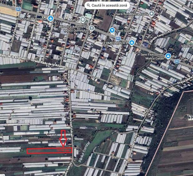 Teren de vanzare 12.768 mp Str. Iosif Vulcan, Matca - 2