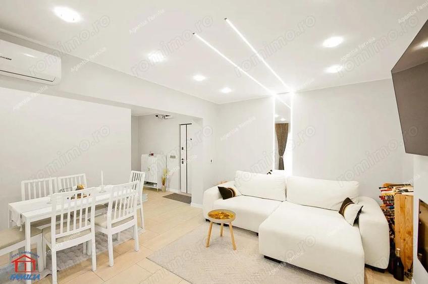 Vanzare apartament cu 3 camere, zona Micro 20 ( Doi Cocosi), mobilat si utilat modern - 15