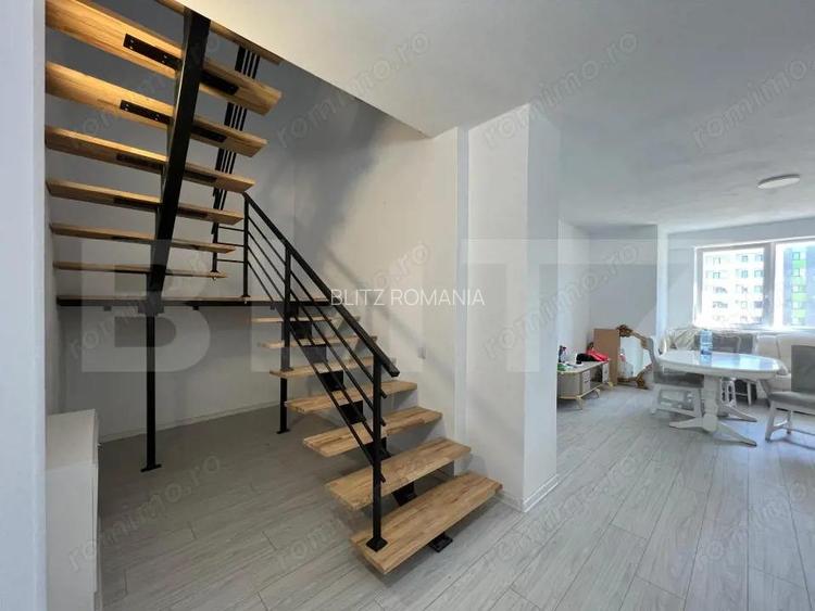 Apartament modern cu scara interioara, 3 camere, 2 bai, dressing Apartament modern cu scara interioara, 3 camere, 2 bai, dressing