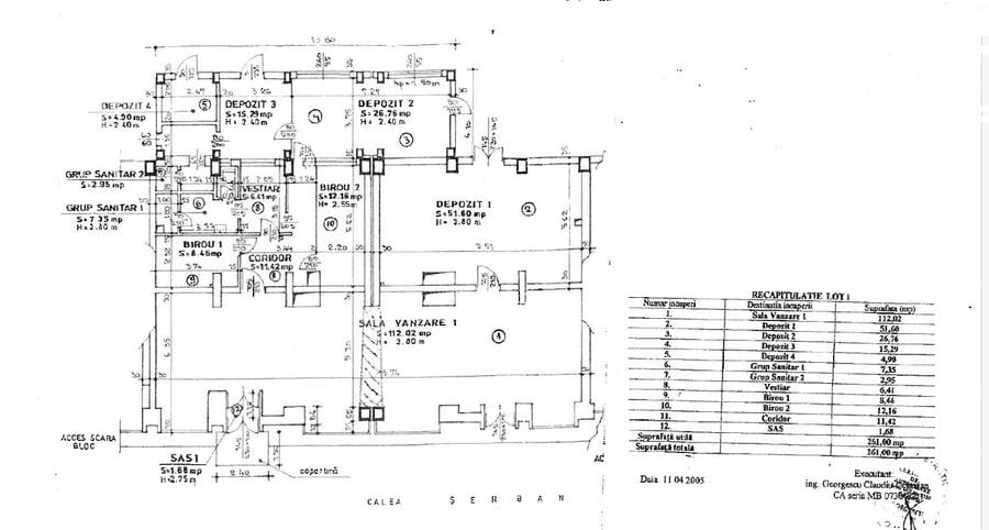 Spatiu comercial Calea Serban Voda, 261 mp, vitrina 20ml - 4