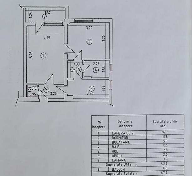 Ap 2 cam in Campina- et 2/4- 57.000e - 10