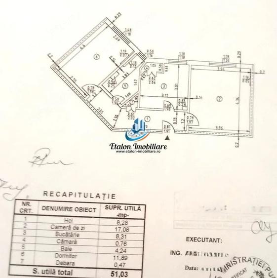 Apartament cu 2 camere decomandat în Sud
