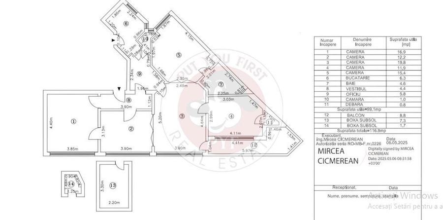 Metrou Victoriei | 5 camere | 117mp | Semidec | U2 | B13171 - 1