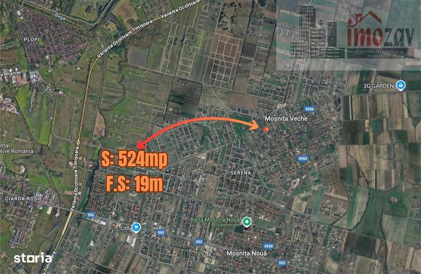 Teren de vanzare in Mosnita Veche langa La Madau! - 5