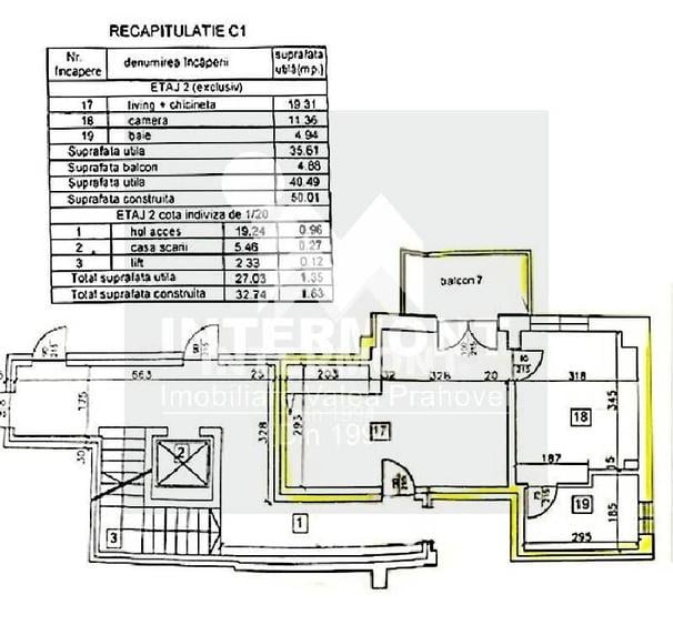 Apartament 2 camere Sinaia Furnica ,Mobilat, utilat Vedere la padure. - 11
