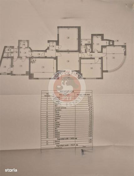 KFC Romana | 5 camere | Fara Risc | Semidec | 153mp | B11209 - 1