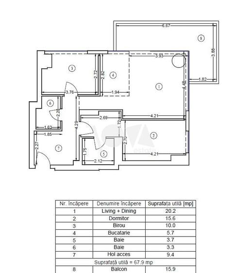 De vânzare: ap. 3 cam UP-site Floreasca (îți spun și ce nu-i bine) - 21