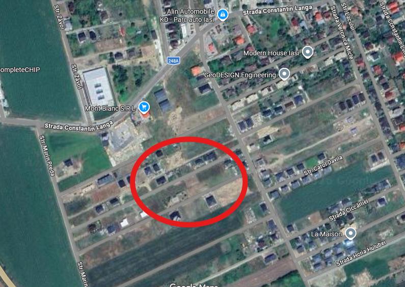 Teren 453mp Miroslava - vis a vis de Alin  Automobile  COD  161339 - 1