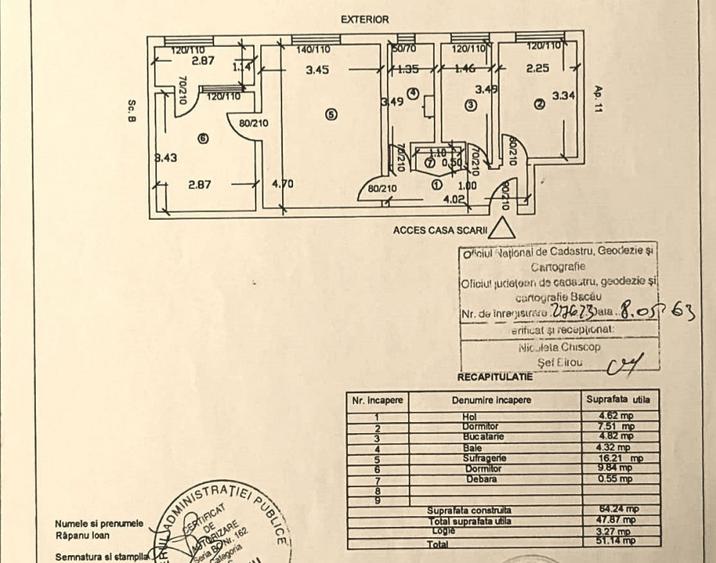 Apartament. 3 camere Scoala Ion Luca - 2