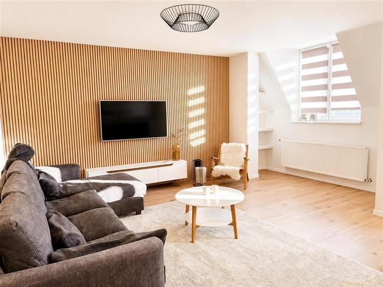 Penthouse duplex, prima inchiriere, 4 dormitoare, renovat recent, echipat, panor - 11