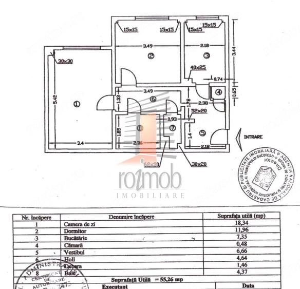 Apartament 2 camere decomandat, an 1981, vis-a-vis de Parcul Circului - 3
