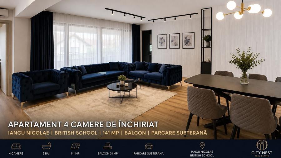 Apartament premium 4 camere – Iancu Nicolae | British School - 1