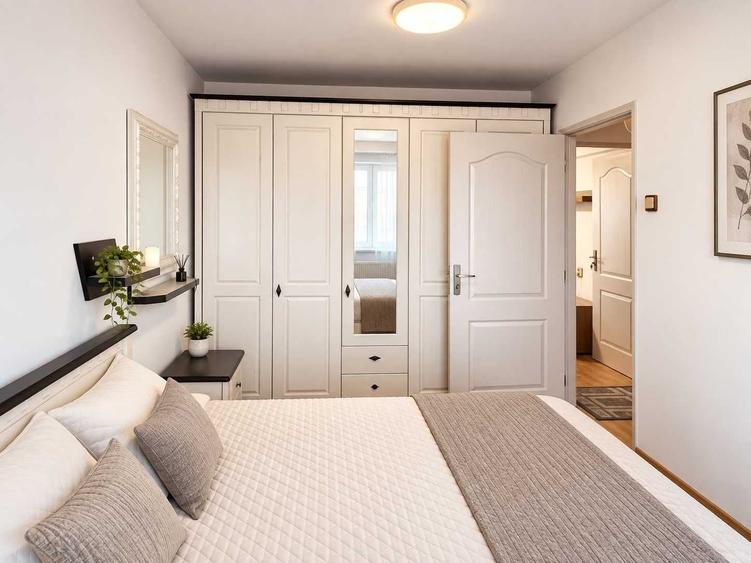 Apartament cu 3 camere decomandat în Central