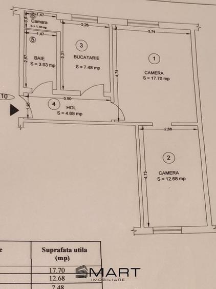 Apartament 2 camere zona Hipodrom I - 10