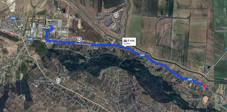 Chiperesti  Tomesti  Vila P+E SU=236mp 5 dormitoare living doua bai garaj TEREN - 16