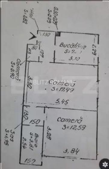 Apartament 2 camere, 47 mp, zona Micro 1 Apartament 2 camere, 47 mp, zona Micro 1