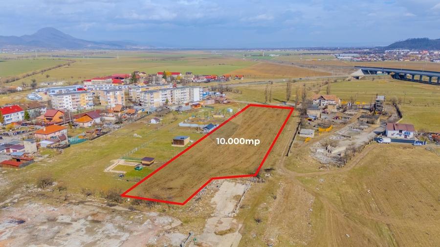 Teren 10,000mp Rasnov /Utilitati/Industrial/Investitie/Intravilan - 2