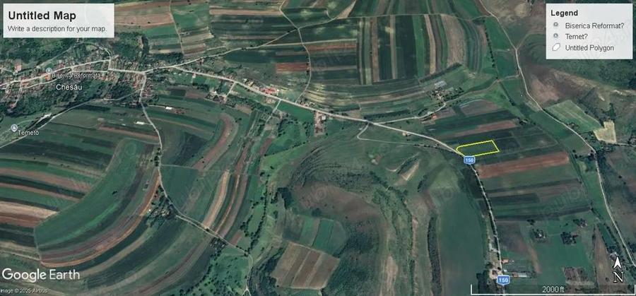 Vand teren arabil 1 ha Mociu jud Cluj - 1