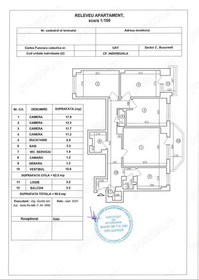 Apartament 4 camere decomandat ?os. Iancului nr. 13,bloc reabilitat, etaj 9 11,vedere panoramica - 10