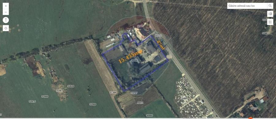 Spațiu industrial 15435 mp. de vânzare in Tinca. - 1