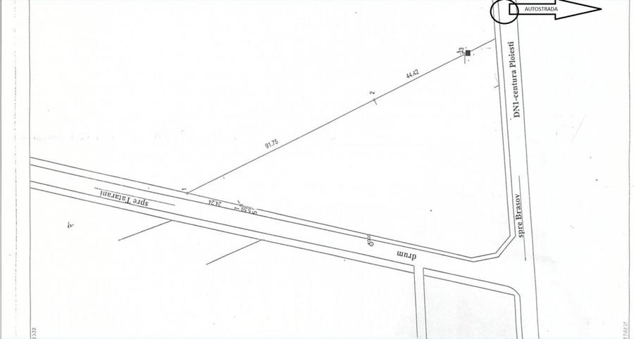 Teren intravilan 5124 MP - Zona  autostrada Ploiesti- Bucuresti - 1