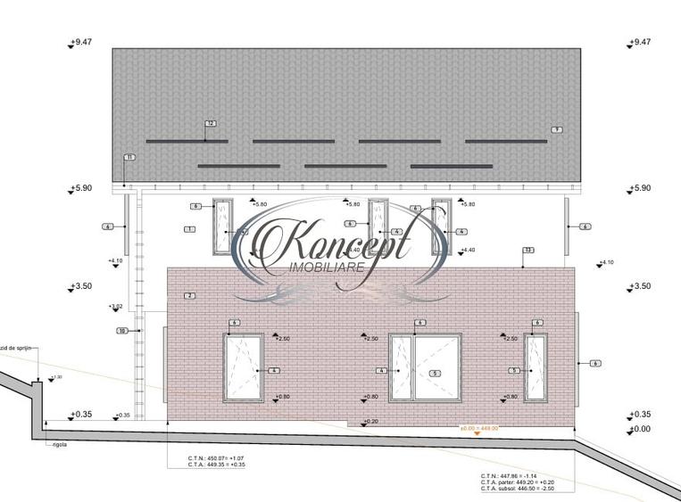 Teren autorizat cu proiect premium pentru casa individuala in Tauti - 3