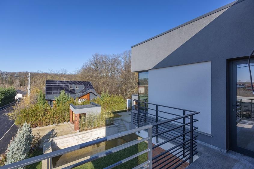 Pădurea Vlăsiei Design Modern Relaxare deplină Vilă cu Piscină, Comision 0% - 49