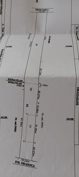 Vand teren intravilan + extravilan 3350 mp - 2