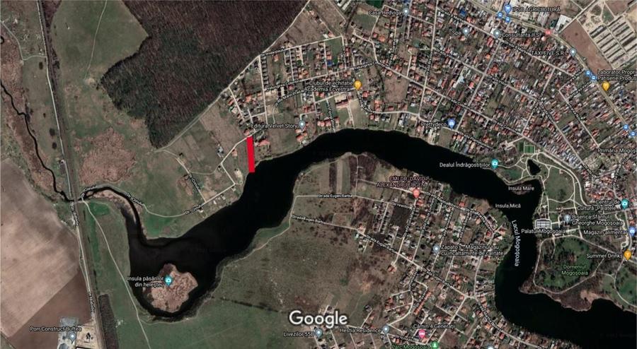 Teren dezvoltare 4763 pe malul Lacului Mogosoaia deschidere 40 metri - 11