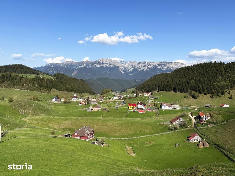 Teren intravilan, 8400 mp, comuna Fundata, zona Bran-Moeciu, Brasov - 8