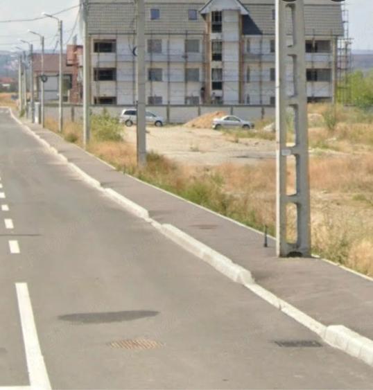Teren de 1000 mp, în Exterior Vest