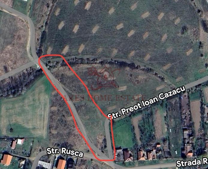 Teren agricol extravilan de 3144 mp, în Moșnița Nouă