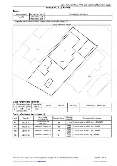 Casă cu 4 camere cu Teren 308 Mp în Marghiloman