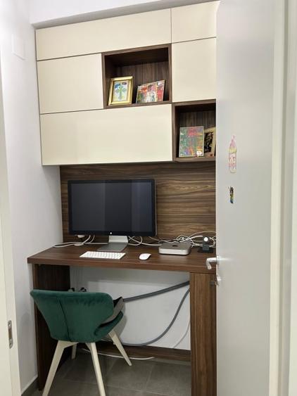 Apartament cu 2 camere semidecomandat, mobilat în Sisești